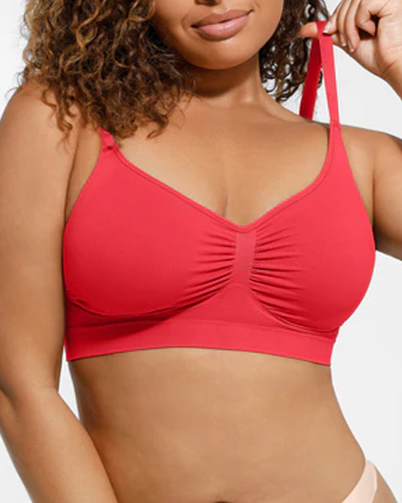 Draadloze Sculpt BH met volledige dekking en zonder vulling voor dames