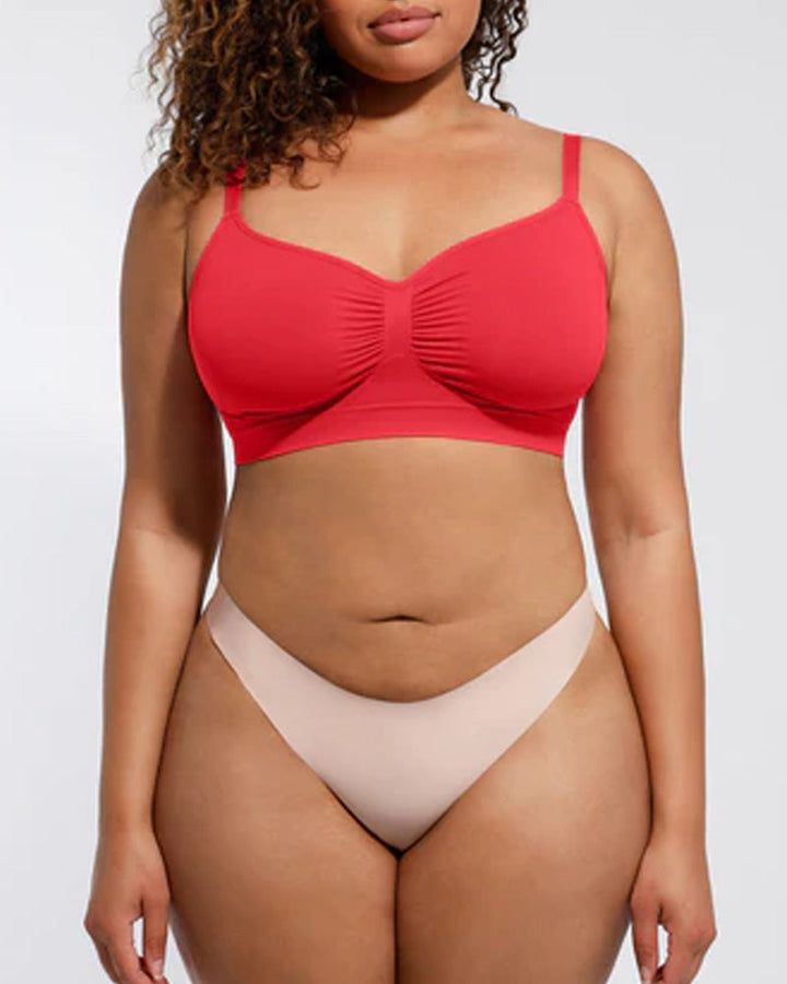 Draadloze Sculpt BH met volledige dekking en zonder vulling voor dames