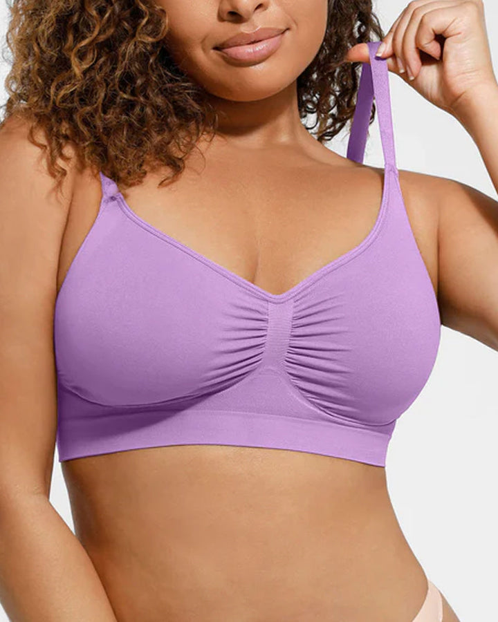 Draadloze Sculpt BH met volledige dekking en zonder vulling voor dames