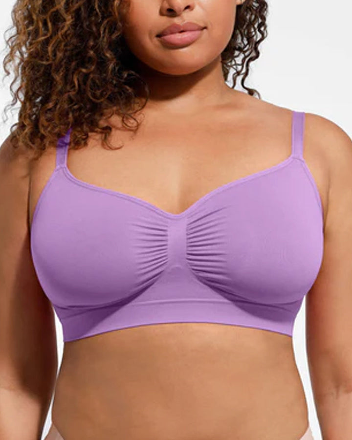 Draadloze Sculpt BH met volledige dekking en zonder vulling voor dames