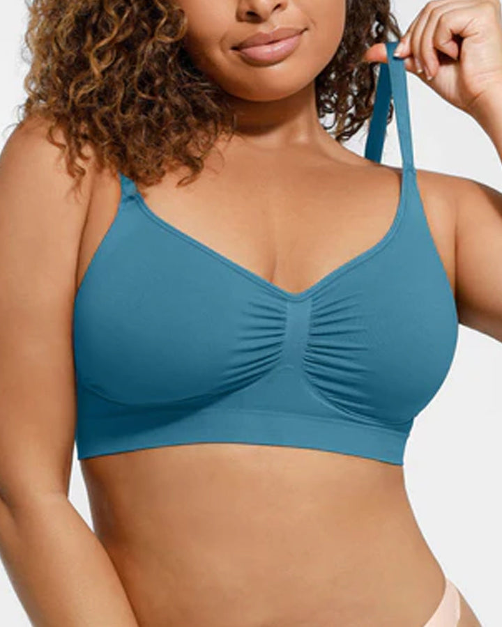Draadloze Sculpt BH met volledige dekking en zonder vulling voor dames