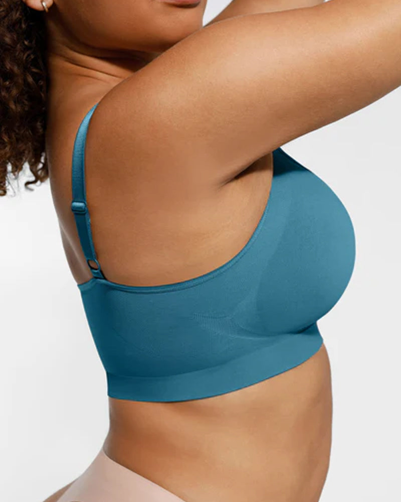 Draadloze Sculpt BH met volledige dekking en zonder vulling voor dames