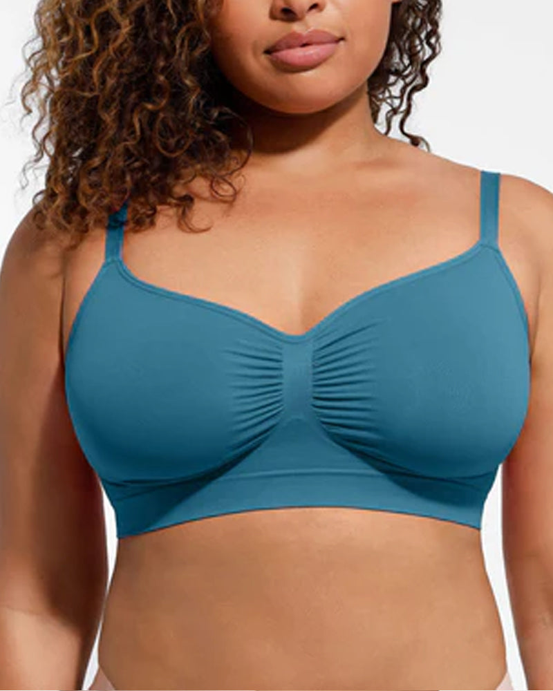 Draadloze Sculpt BH met volledige dekking en zonder vulling voor dames