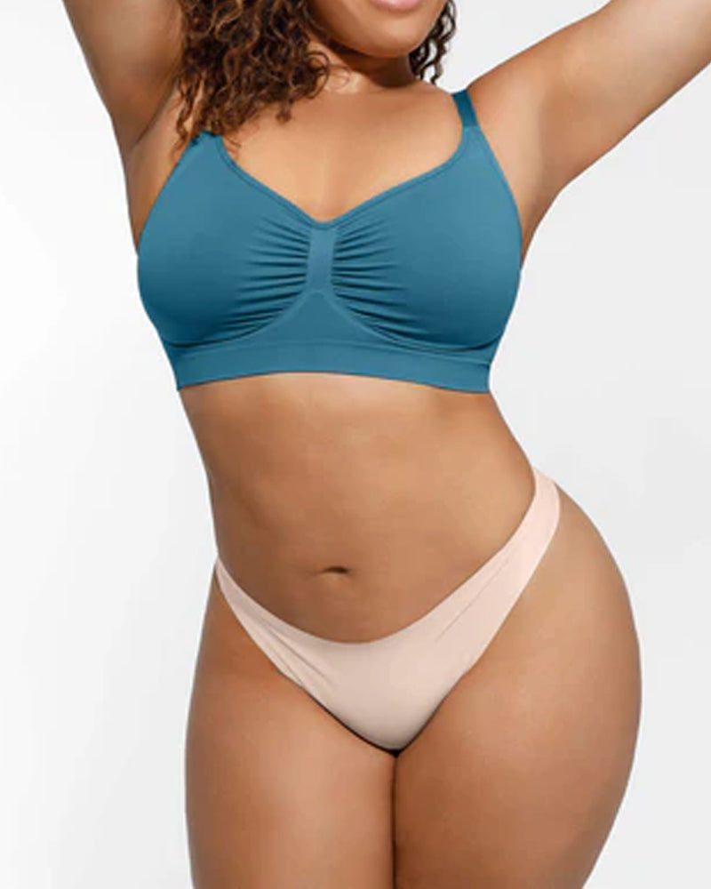 Draadloze Sculpt BH met volledige dekking en zonder vulling voor dames
