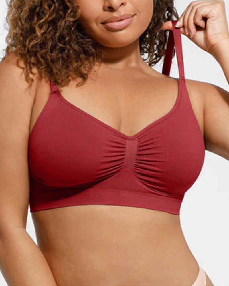 Draadloze Sculpt BH met volledige dekking en zonder vulling voor dames