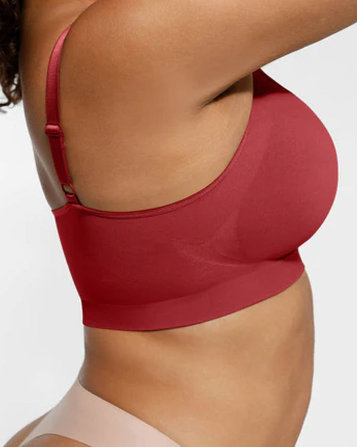 Draadloze Sculpt BH met volledige dekking en zonder vulling voor dames