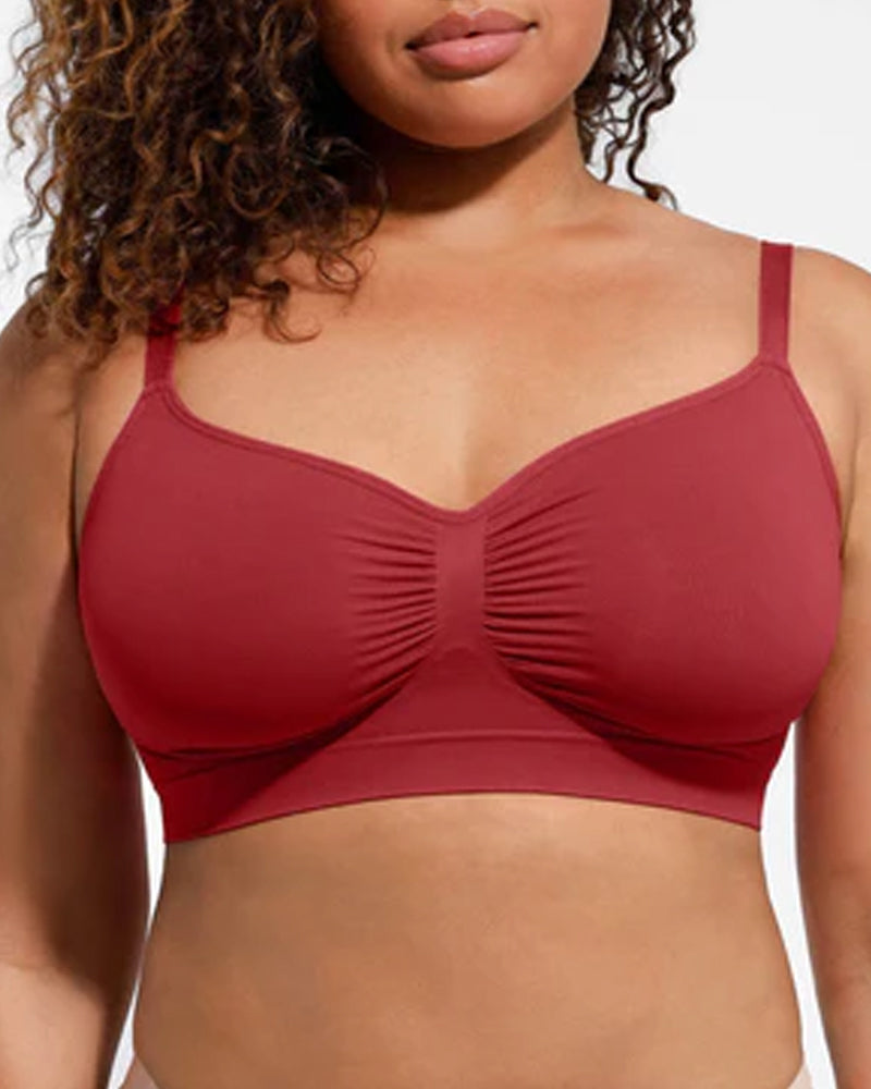 Draadloze Sculpt BH met volledige dekking en zonder vulling voor dames