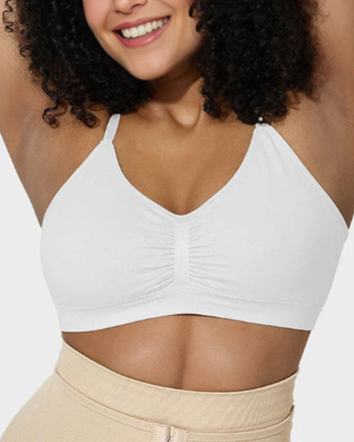 Draadloze Sculpt BH met volledige dekking en zonder vulling voor dames