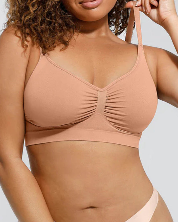 Draadloze Sculpt BH met volledige dekking en zonder vulling voor dames