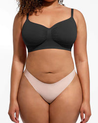 Draadloze Sculpt BH met volledige dekking en zonder vulling voor dames