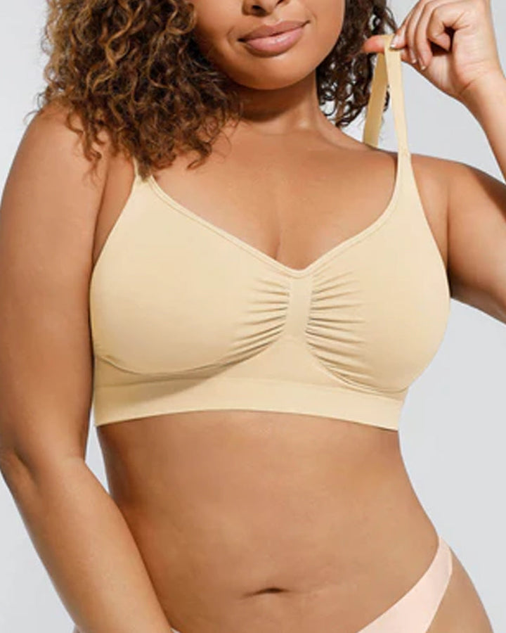 Draadloze Sculpt BH met volledige dekking en zonder vulling voor dames