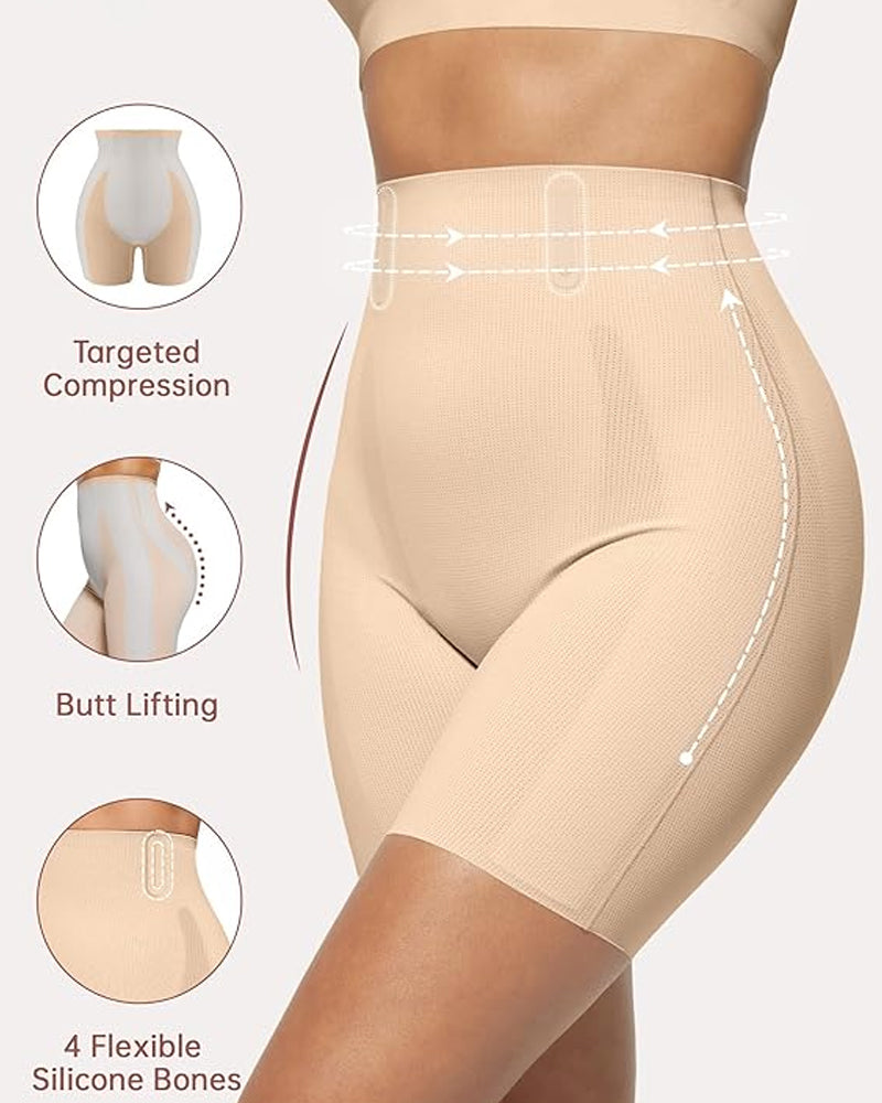 Corrigerend Broekje met Buikcontrole en Billiftend Effect, Ademend en Comfortabel