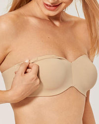 Dames Strapless BH Ongevoerd Met Beugel