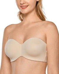 Dames Strapless BH Ongevoerd Met Beugel