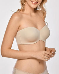 Dames Strapless BH Ongevoerd Met Beugel