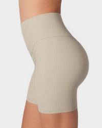 Lichtgewicht Afslankende Hoge Taille Yoga Shorts