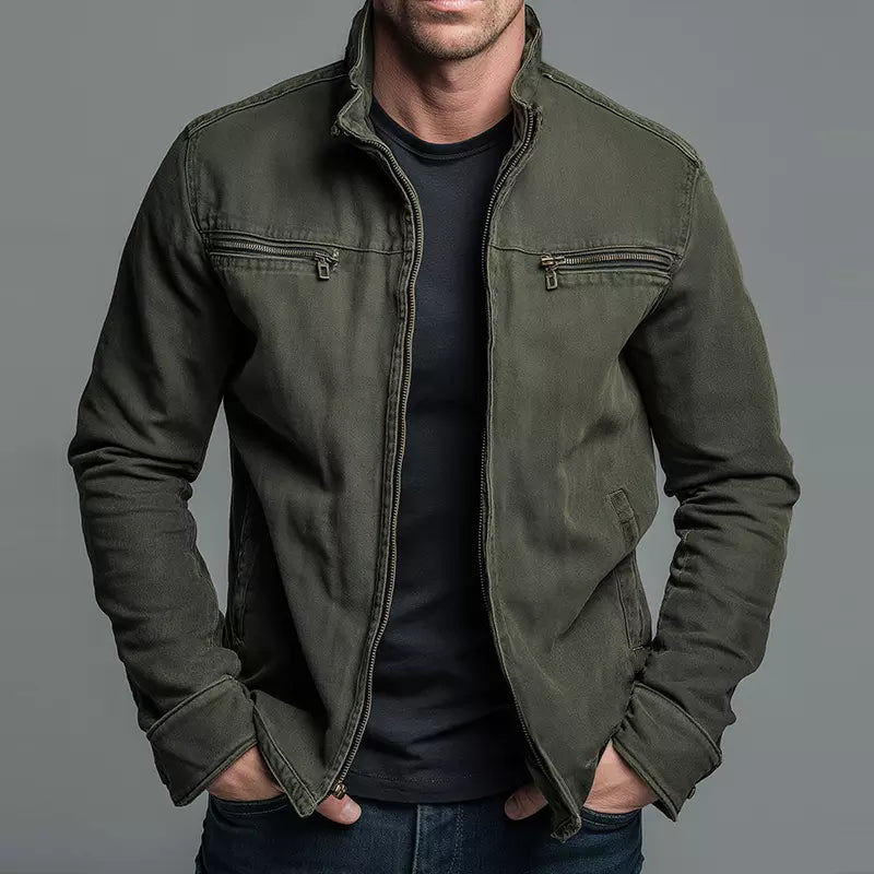 Louis | Vintage Katoenen Ritssluiting Jack