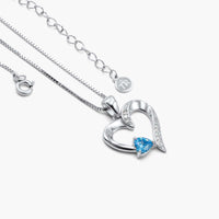 My Whole Life - Sterling Zilveren Heilig Hart Ketting - 5 Kleuren