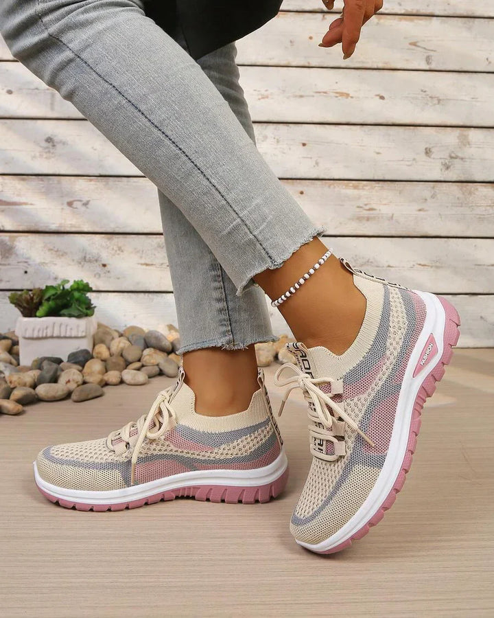 Lyra Motion – Ademende gebreide comfortabele sneakers