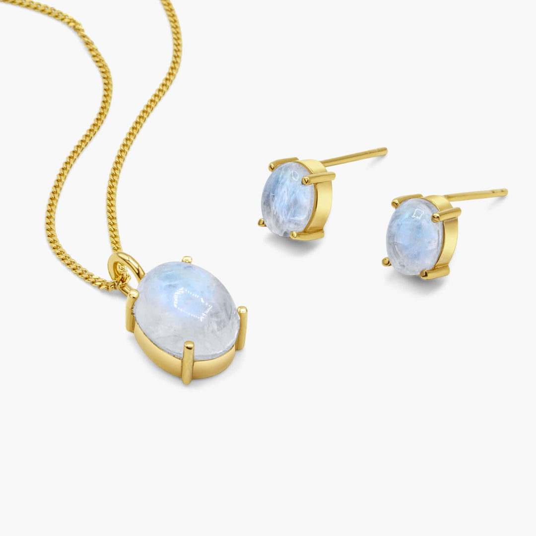 Onze Reisvrouw - Maansteen Ketting