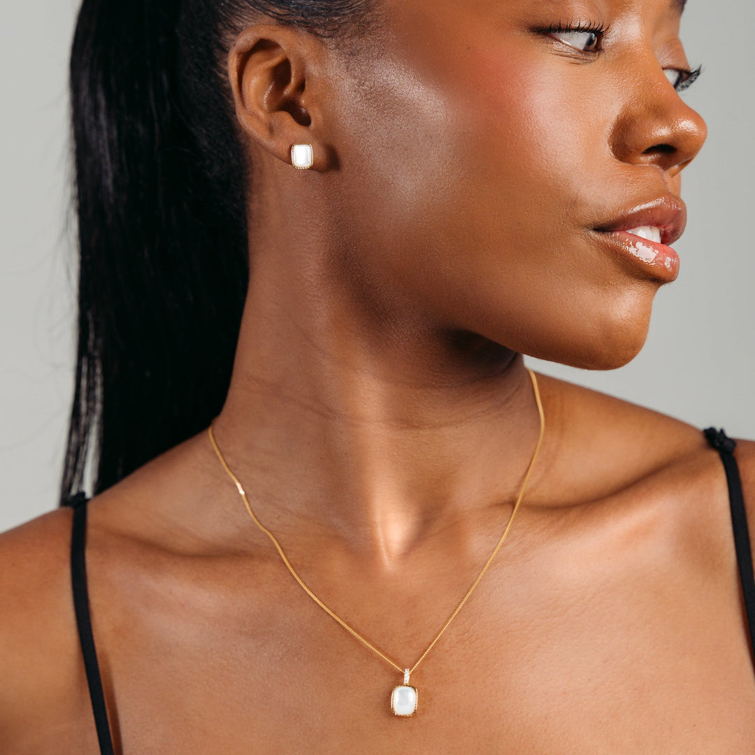 Duizend maal dank - Iridescent Parelketting