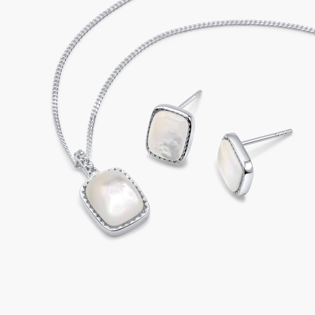 Mijn hele leven - Iridescent parelketting