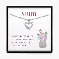 My Whole Life - Sterling Zilveren Heilig Hart Ketting - 5 Kleuren