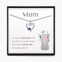 My Whole Life - Sterling Zilveren Heilig Hart Ketting - 5 Kleuren