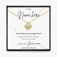 Ketting met persoonlijke boodschap