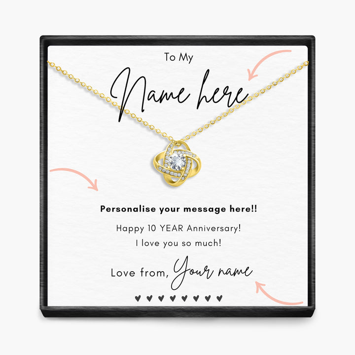 Ketting met persoonlijke boodschap