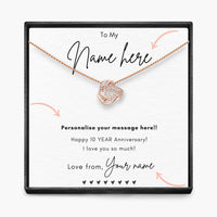 Ketting met persoonlijke boodschap