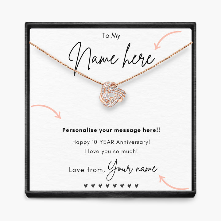 Ketting met persoonlijke boodschap