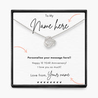 Ketting met persoonlijke boodschap