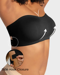 Antislip Crossover Zijhaak Bandeau BH