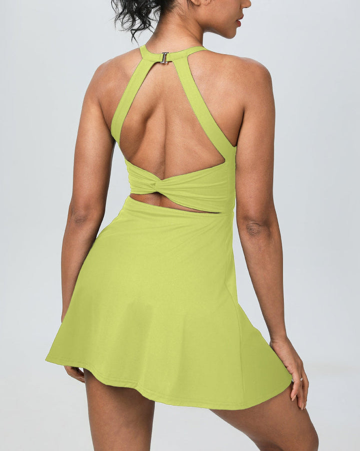 Mouwloze Rugloze Criss Cross Sportjurk - Easy Peasy