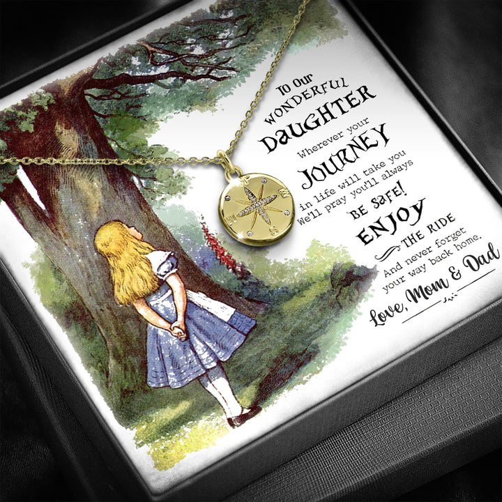 Onze Dochter - Alice Kompas Ketting