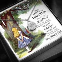 Mijn dochter van papa - Alice Kompas Ketting