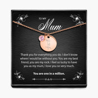 One In A Million - Geboortemaand Hanger Ketting