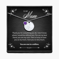 One In A Million - Geboortemaand Hanger Ketting