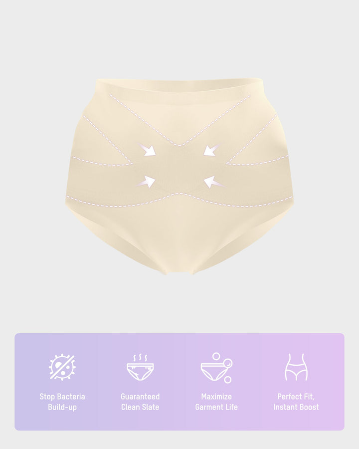 Naadloze High Waist Corrigerende Slips (5-pack)