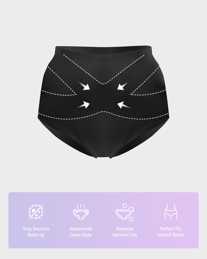Naadloze High Waist Corrigerende Slips (5-pack)