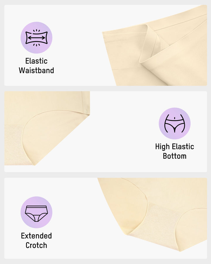 Naadloze High Waist Corrigerende Slips (5-pack)