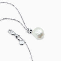 Levenslange Herinneringen Aanstaande Vrouw - Zoetwater Barokke Parel Hanger Ketting