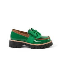 Valerie Bow Plateau Loafers