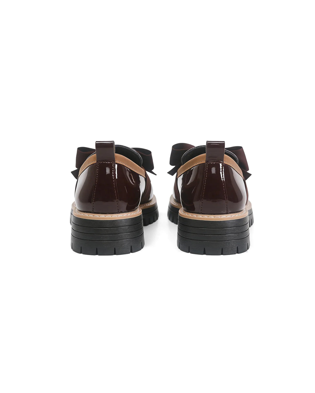 Valerie Bow Plateau Loafers