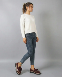 Valerie Bow Plateau Loafers
