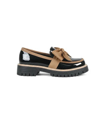 Valerie Bow Plateau Loafers