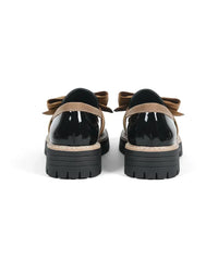 Valerie Bow Plateau Loafers
