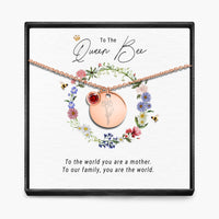 De Koningin Bij - Geboortemaand Hanger Ketting