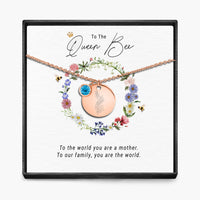 De Koningin Bij - Geboortemaand Hanger Ketting